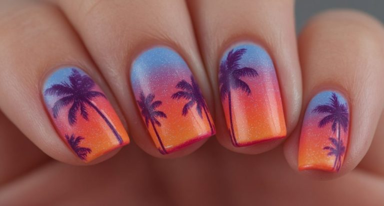 beach nail ideas