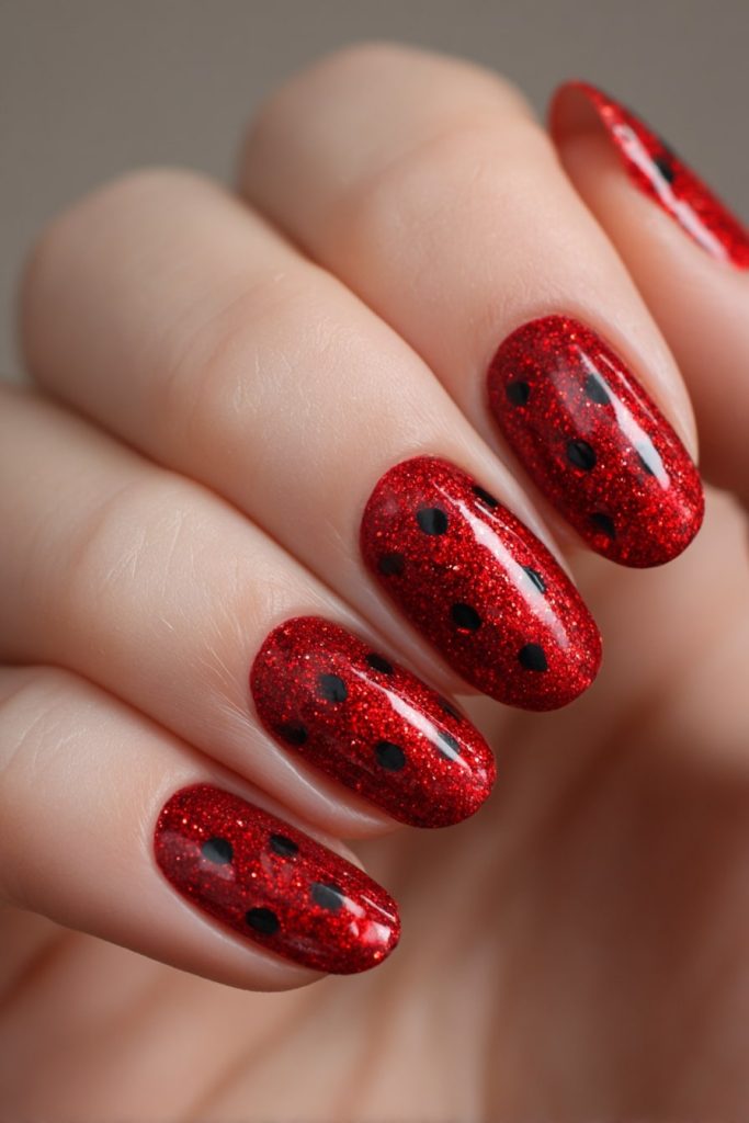 muskan9031 Glittery Ladybug Wings Use a shimmery red polish f 6e5250a5 385d 49dd 9a1b 174b4d8e2fce 2