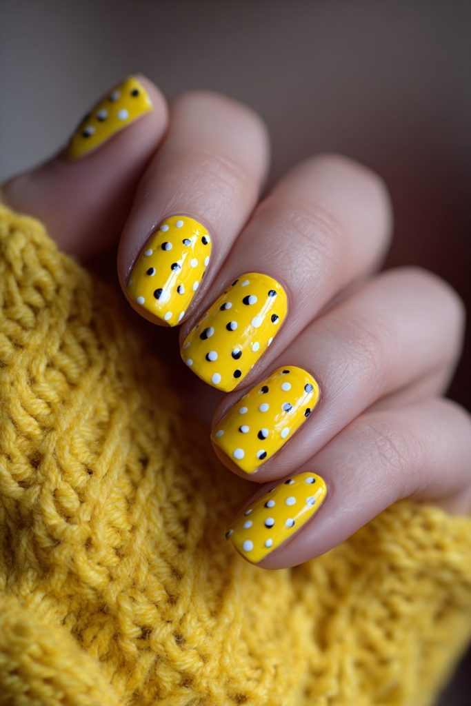muskan9031 Sunshine Yellow Polka Dots Use a bright yellow pol 308d9a4a 85a3 4419 bcd1 554368cca31f 1