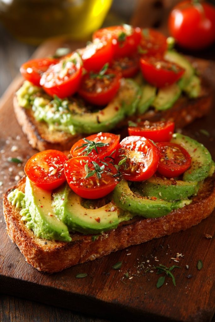 muskan9031 photograph of Avocado and Tomato Toast ar 23 v fc93c094 560c 4dbb 80eb a9e4b14c4309 2
