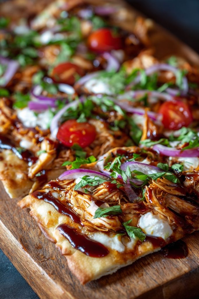 u8246459499 photograph of BBQ Chicken Flatbread ar 23 v 7 3efb4743 9827 469c a868 9f3010e9c089 0