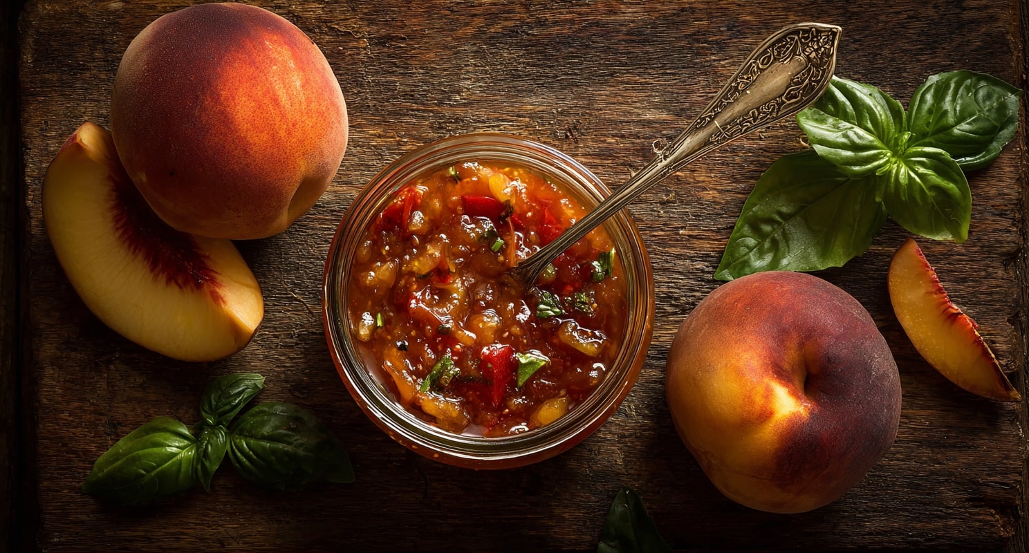 u8246459499 photograph of a Nectarine and Basil Chutney. ar cbffde1c b1a5 4057 95ed 4efe7be9e6cf 3